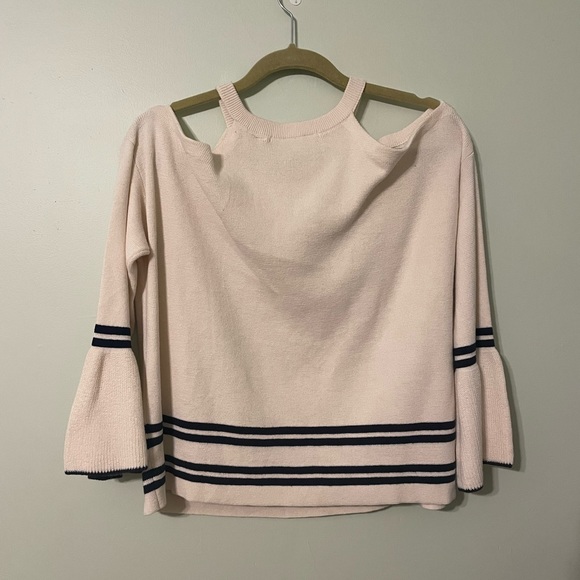 NWT Anthropologie White/Cream Knit Sweater - Picture 2 of 7
